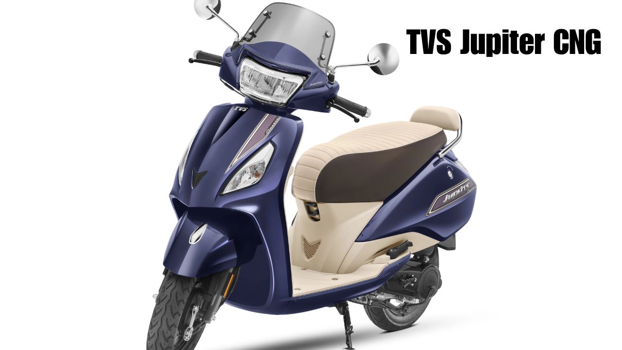 TVS Jupiter CNG Features Performance Looks